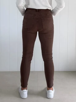 All That Jazz Applique Jean - Chocolate