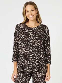 Atelier Animal Print Top - Animal