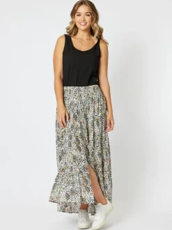 Basic Cotton Camisole - Black