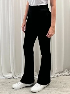 Carla Flare Pant - Black