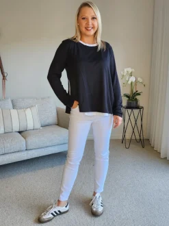 Chicago Slim Leg Jean - White