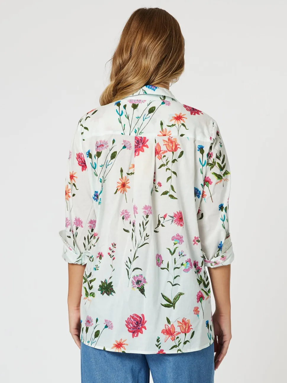 Garden Floral Print Shirt - Multi