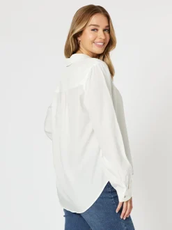 Hailey Chic Shirt - White