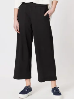 Kimmy Ponte Wide Leg Pant - Black
