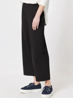 Kimmy Ponte Wide Leg Pant - Black