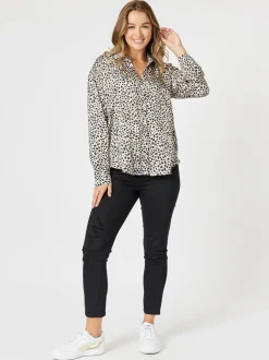 LA Stretch Pull On Jean - Black