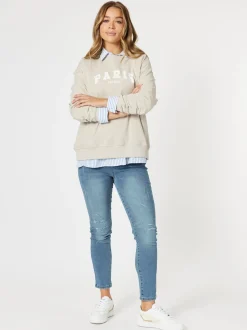 LA Stretch Pull On Jean - Denim