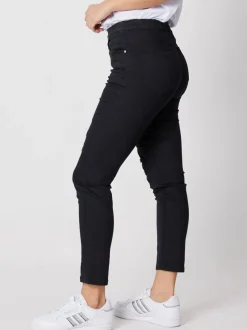 LA Stretch Pull On Jean - Black