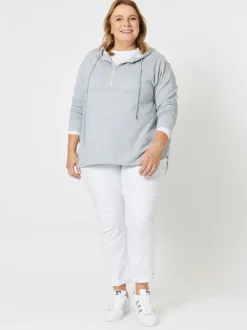 LA Stretch Pull On Jean - White