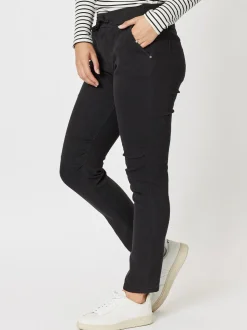 London Stretch Jogger Jean - Black