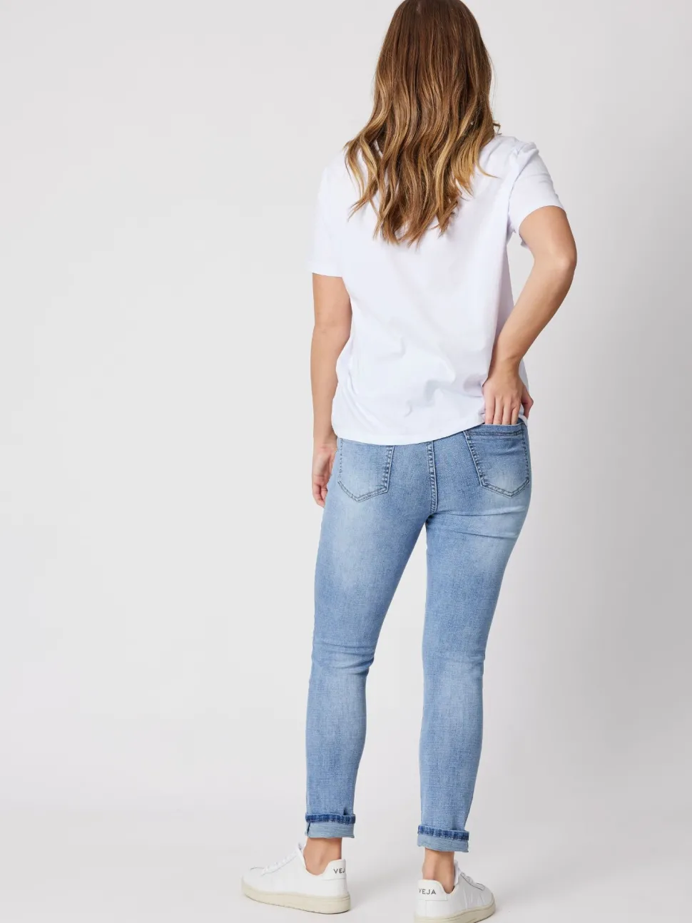 London Stretch Jogger Jean - Denim