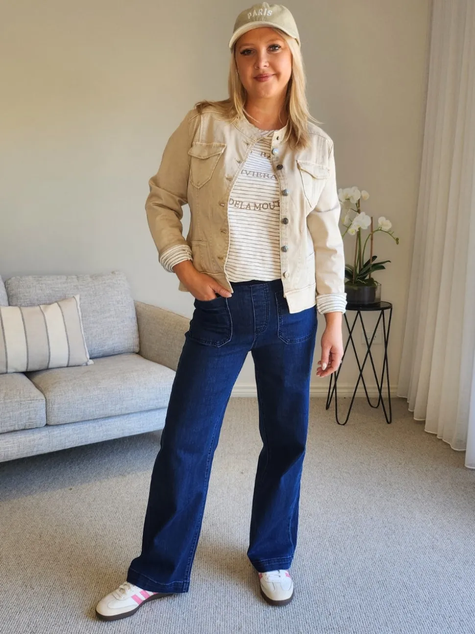 Maggie Denim Jacket - Natural