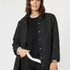 Monet Quilted Jacket - Black
