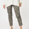 Muse Floral Print Pant - Granite