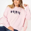 Paris Sweatshirt - Pink