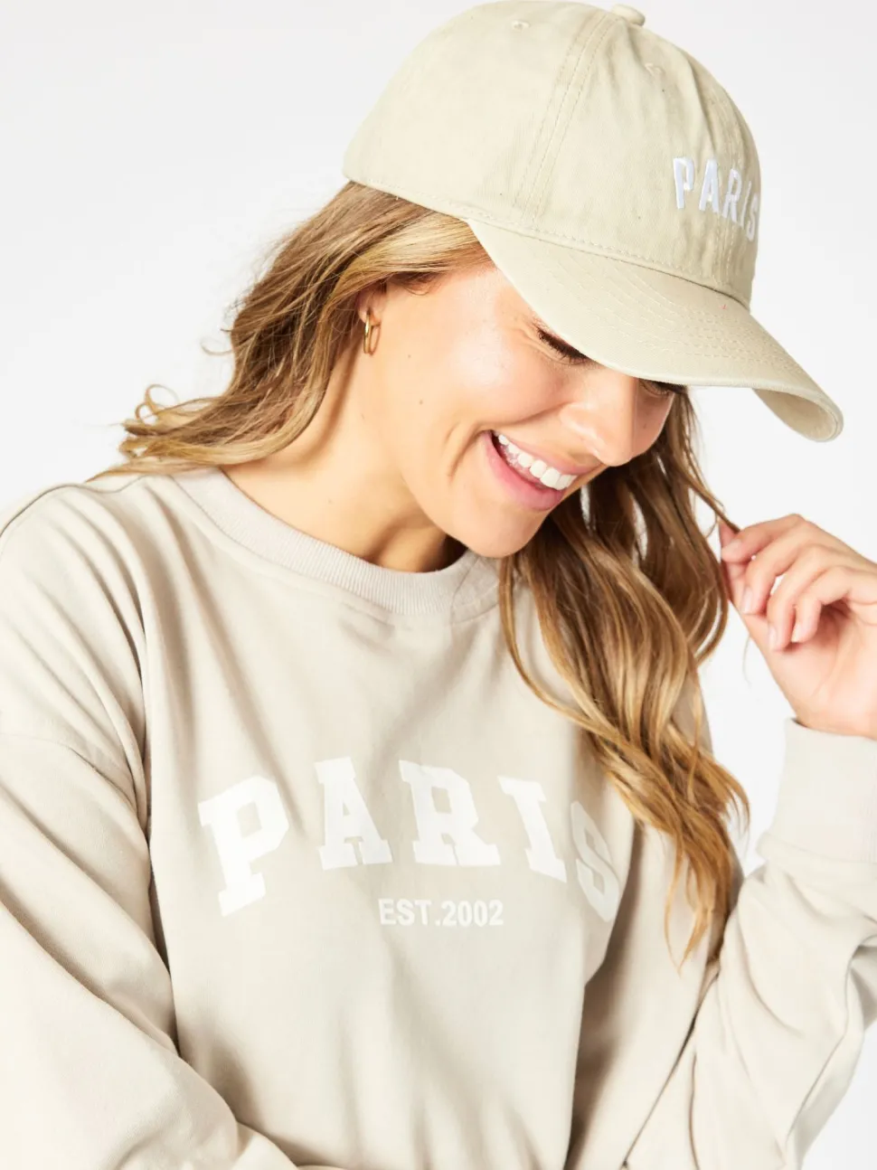 Paris Sweatshirt - Stone