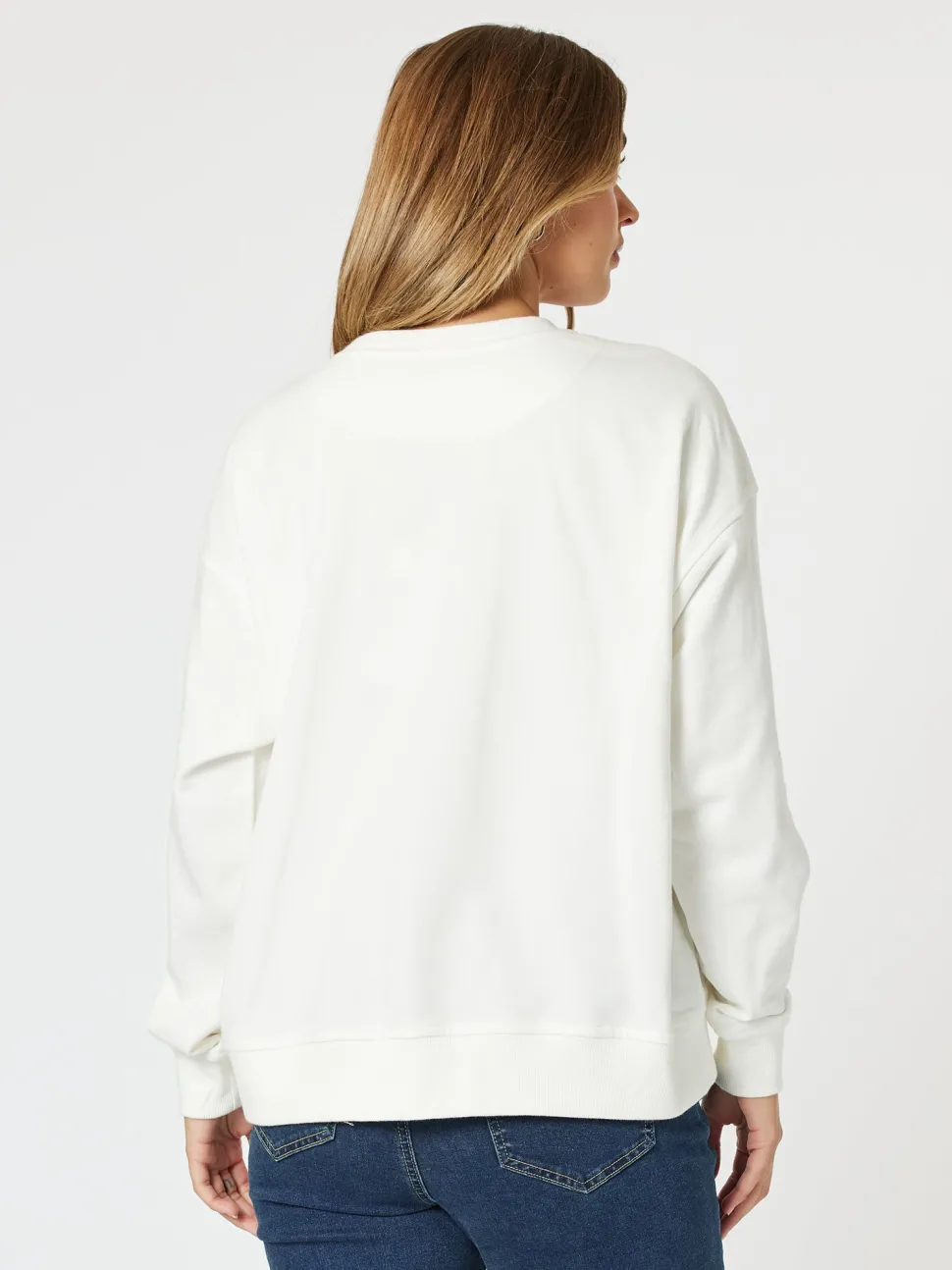 Paris Sweatshirt - White