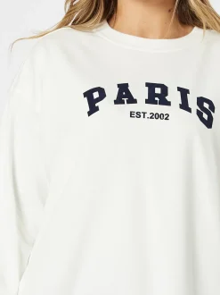 Paris Sweatshirt - White