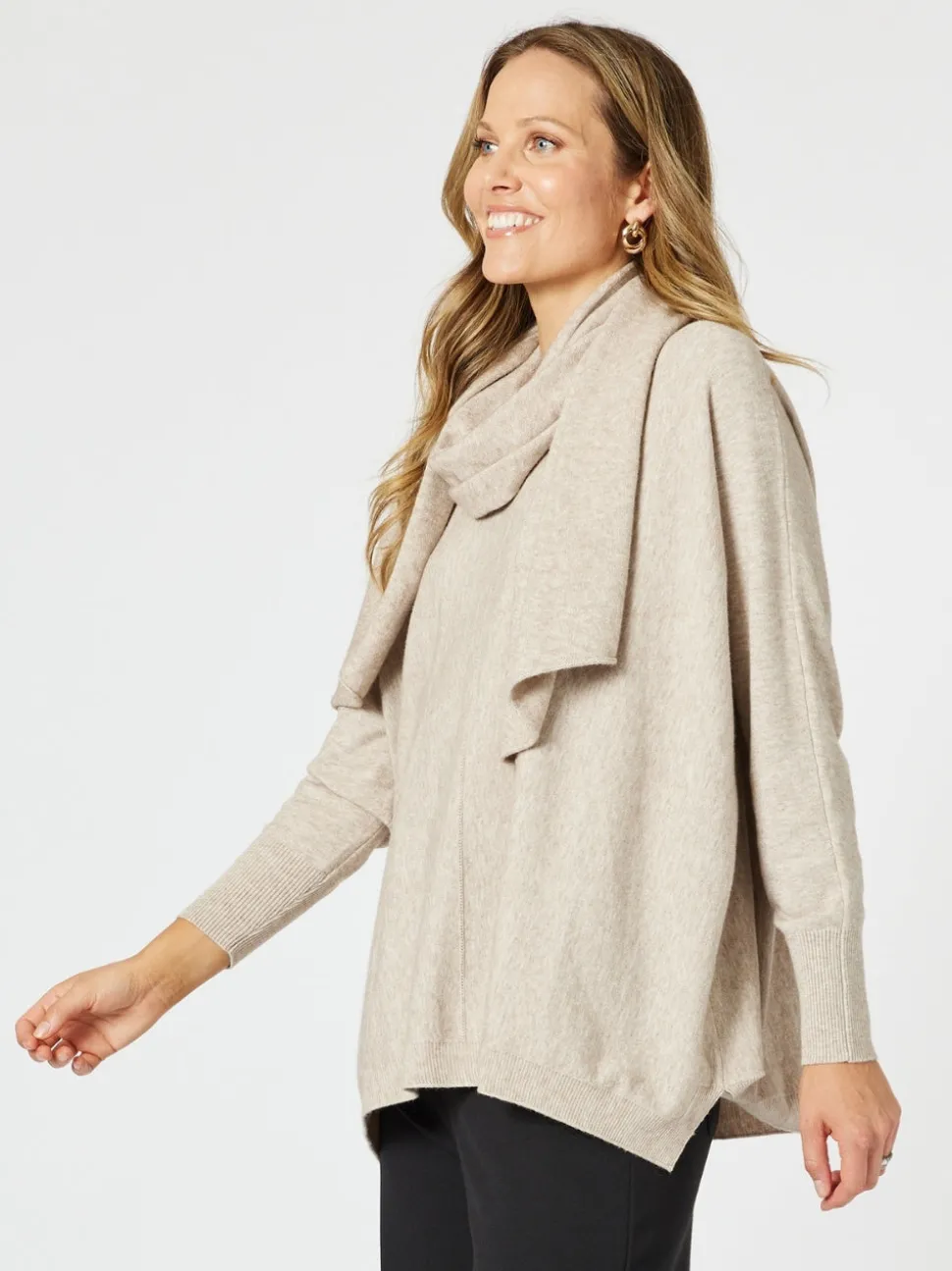 Remy Scarf Knit - Natural