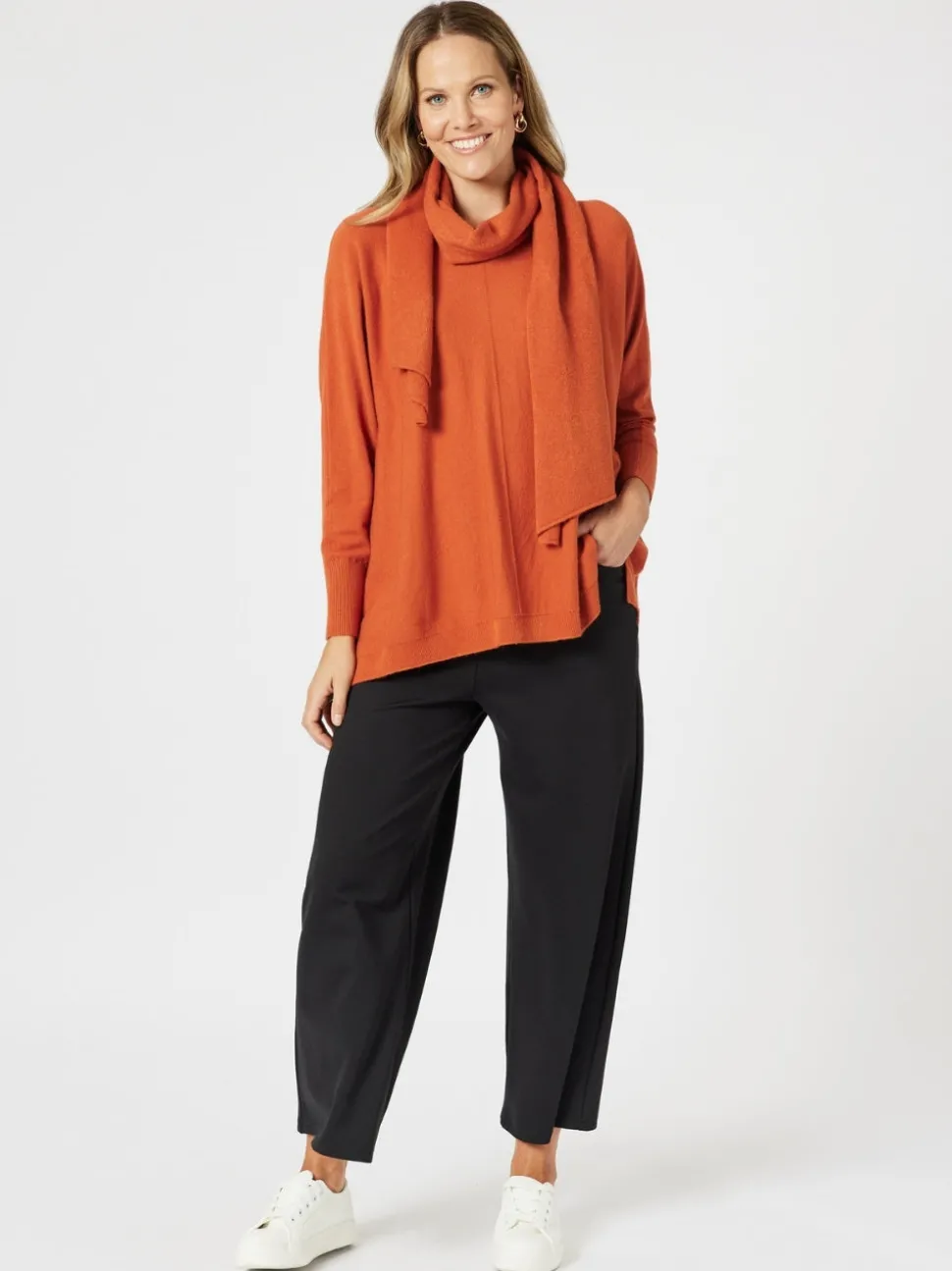 Remy Scarf Knit - Paprika