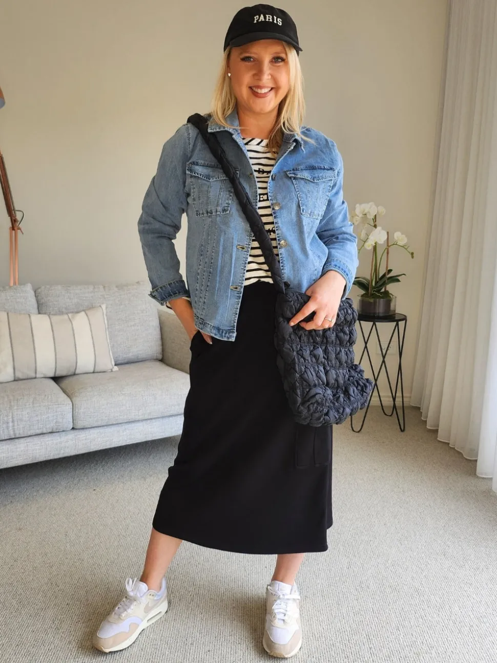 Retro Denim Jacket - Washed Denim