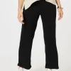 Ribbed Lounge Pant - Black