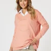 Saint Barth Knit - Coral