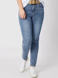 Sophie High Rise Slim Leg Jean - Denim