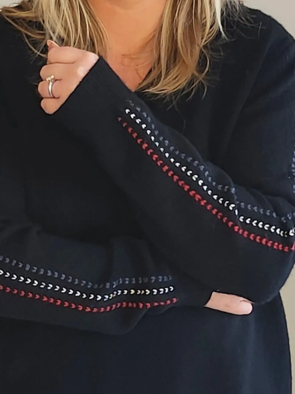 Stitch Knit - Black