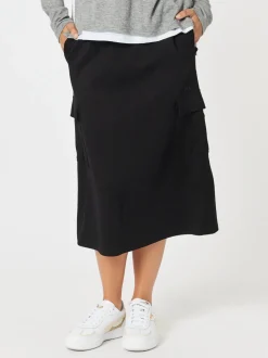 Urban Cargo Skirt - Black