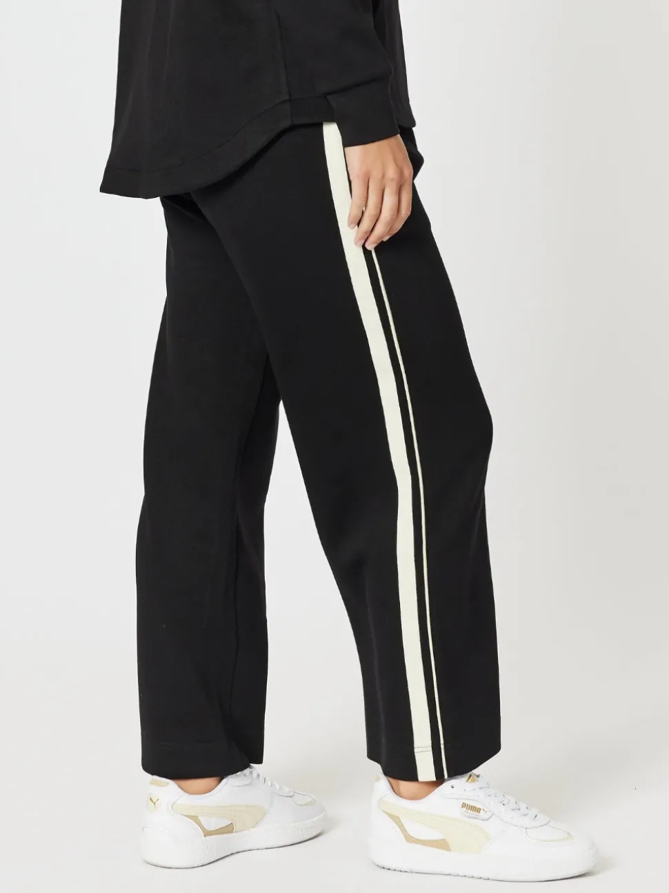 Urban Stripe Pant - Black