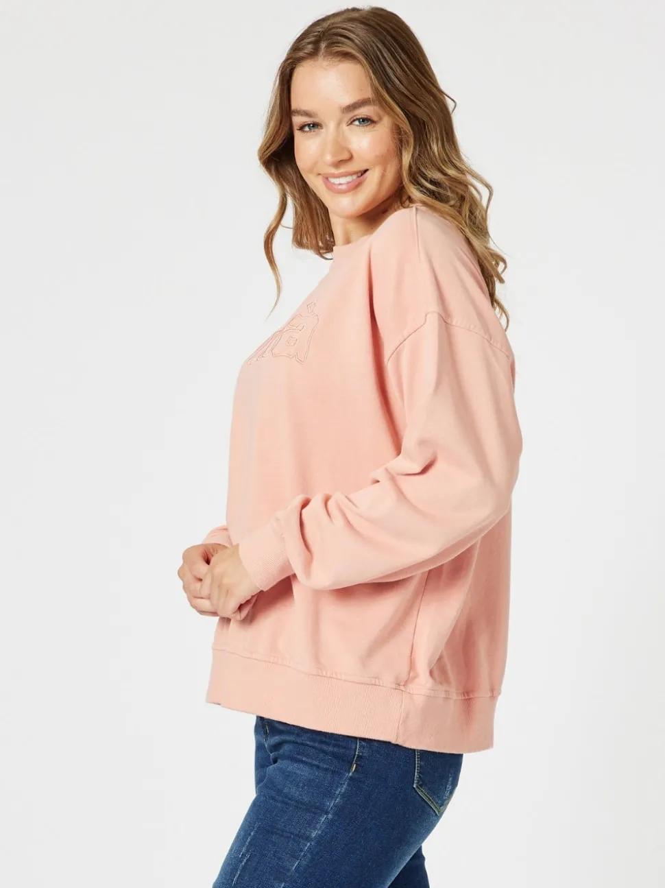 Voila Sweatshirt - Coral