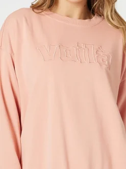 Voila Sweatshirt - Coral