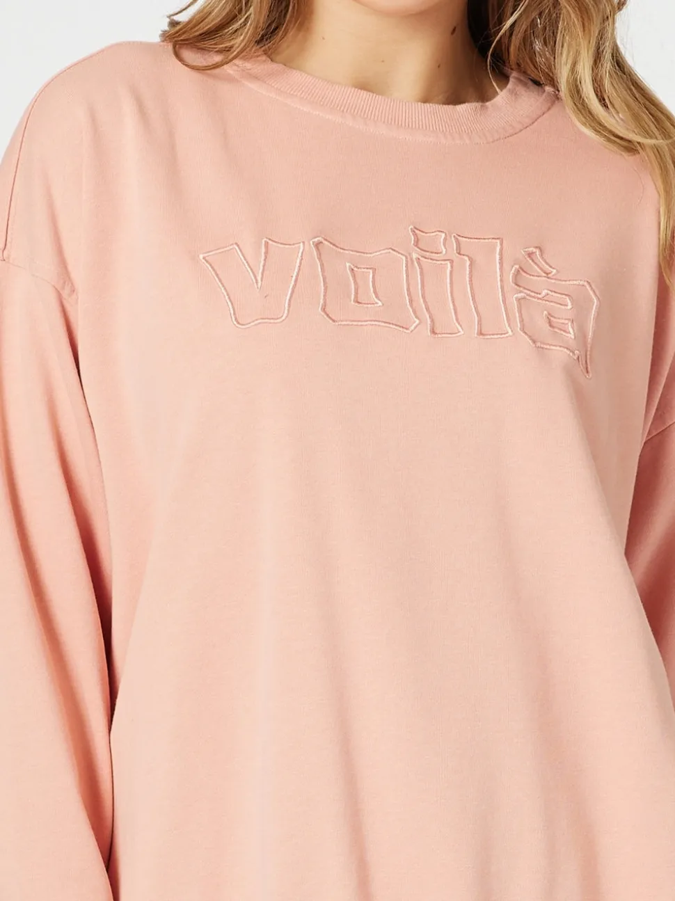 Voila Sweatshirt - Coral