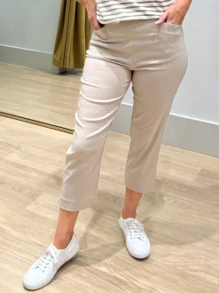 Zara Stretch Pant - Natural