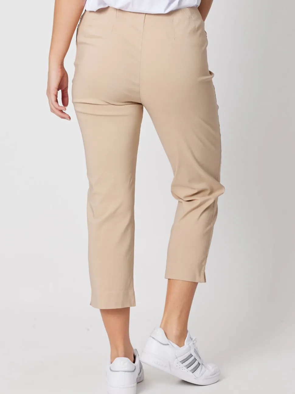 Zara Stretch Pant - Natural