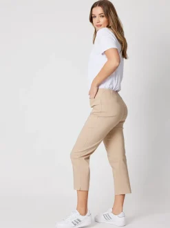 Zara Stretch Pant - Natural