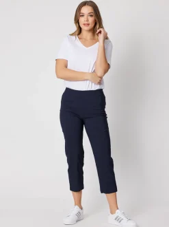 Zara Stretch Pant - Navy